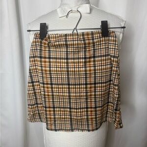 Beautees Tan Pencil Mini Skirt for Work